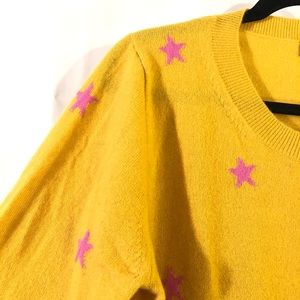 EUC J.Crew Cashmere Star Sweater